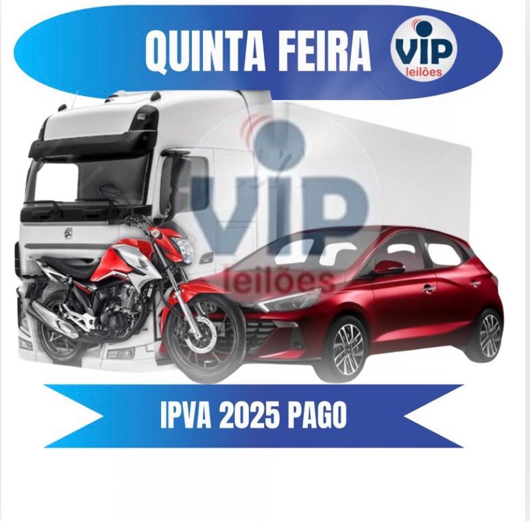 <center><b>Leilão de Veículos Recuperados de Financiamento</b> <center>Encerramento Dia 12/06/2025 as 10:00h
